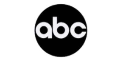 1 - Avada Classic ABC network logo: white letters 'abc' inside a black circle