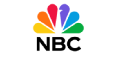7 - Avada Classic NBC logo with a colorful peacock crest above the bold NBC wordmark