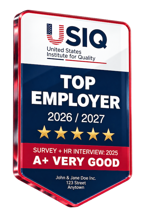 Top Employer Award - Top Employer | Certificate for better Workplaces Top Employer Award